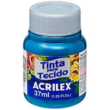 Imagem de Tinta Tecido Fosca 037ml Acqua Marina - Duzia com 12 Unidade(s), Acrilex, 4140803, Azul