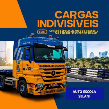 Imagem de Livro e Curso Online Transporte Cargas Indivisíveis Auto Escola Selani