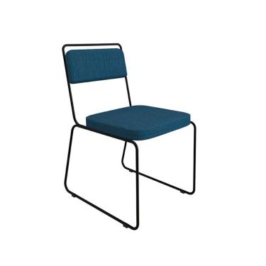 Imagem de Cadeira Lia Azul e Preta