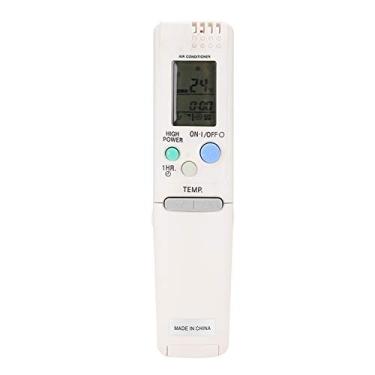 Imagem de Controle Remoto de Ar Condicionado,Acess¨®rio de Controle Remoto de Controlador de Ar Condicionado Branco Dur¨¢vel ABS para Sanyo RCS-4MVPS4EX sem Bateria, Controle Remoto Ar Condicionado Controla