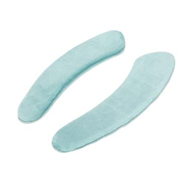 Imagem de Almofada de Assento de Toalete Conveniente Prática Lavável Reutilizável Flanela Algodão Capa de Assento de Toalete para Dormitórios (Azul claro)