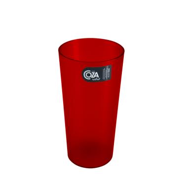Imagem de Copo Cônico Coza Casual 8,2 x 8,2 x 16,2 cm 500 ml Vermelho