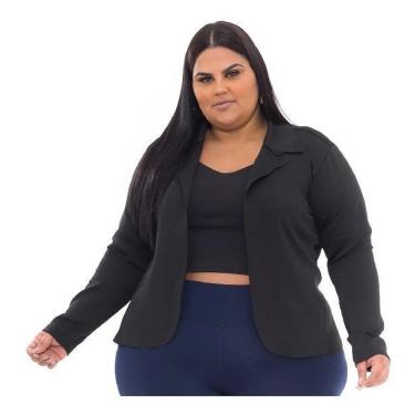 Imagem de Casaco Neoprene Plus Size G1 G2 G3 Abafarto-Feminino