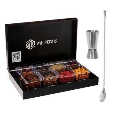 Imagem de Kit Gin Tônica Preto 8 Especiarias + Colher + Dosador