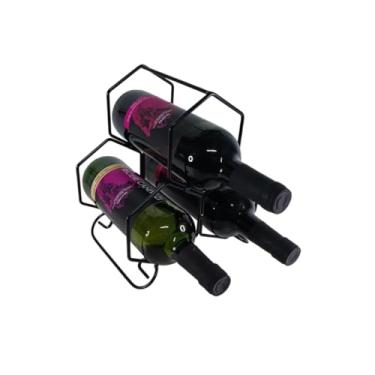 Imagem de Adega de Vinho Mesa Bancada Colmeia 3 Garrafas