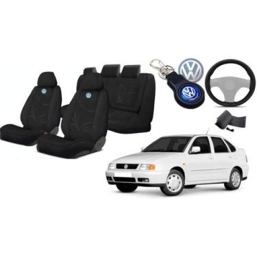 Imagem de Customize Seu Polo 1994 a 2003: Capas de Tecido para Bancos + Volante 