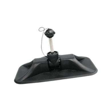 Imagem de Generic Base de remo Clipe de remo Economia de esforço Fácil instalação Remos Quadro fixo Rowlock para Caiaque Bote de borracha Barco inflável