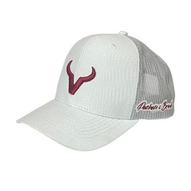 Imagem de Boné Pachecos Brand - 011 white horne, Branco, adulto