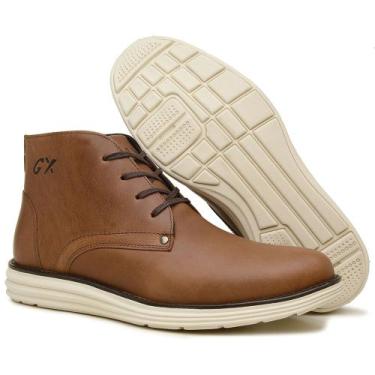 Imagem de Bota Coturno Masculino Urbano Conforto Elegância - TatuPeba, Caramelo,