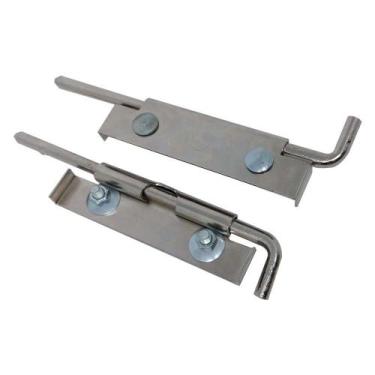 Imagem de Fechadura Cadeado Porta de Aço Lateral Interna Chapa Par - Dovale -