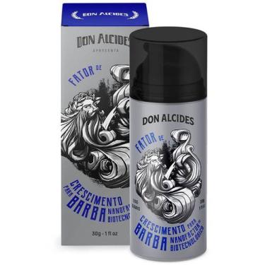 Imagem de Fator de Crescimento para Barba Nanofactor Biotecnológico 30g Don Alci
