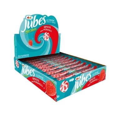 Imagem de Jubes Fruit Snacks Hipnose Morango c/20 unidades - Dori (16404)