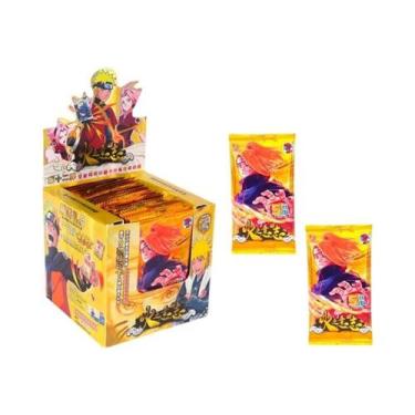 Imagem de Cartas de Booster Uzumaki Sasuke Naruto - Cards Raros Ninja para Crian