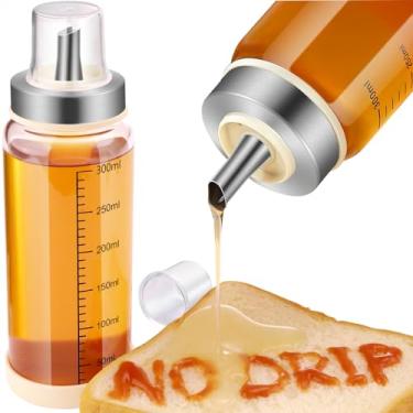 Imagem de Matifaner dispensador de mel sem gotejamento, dispensador de xarope de bordo, design de olécrano, refluxo automático, frasco de mel com suporte, lindo pote de mel, recipiente de mel perfeito