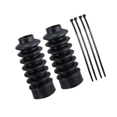 Imagem de Partuto 2 peças de proteção de garfo dianteiro para motocicleta, botas de amortecedores, 39 mm, universais para Harley Sportster XL883 1200 para substituição ATV UTV
