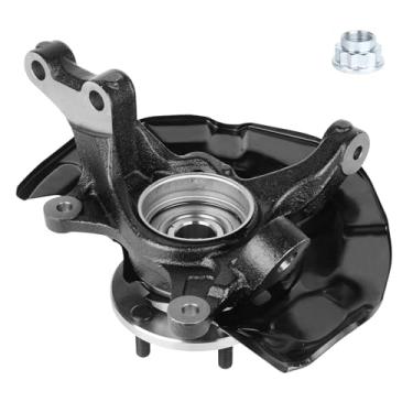 Imagem de Junta de direção dianteira direita e conjunto de cubo de rolamento de roda para Toyota Sienna 2004-2010, 698-424, 698424, 4321108010, 435020E030, 47781-08020, 90080-36193, lado do passageiro