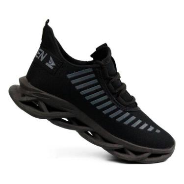 Imagem de Tênis Masculino Jaguar Esportivo Moderno Corrida Treino Leve Caminhada