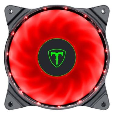 Imagem de Cooler Para Gabinete T-Dagger 120mm Led Red T-Tgf300-R