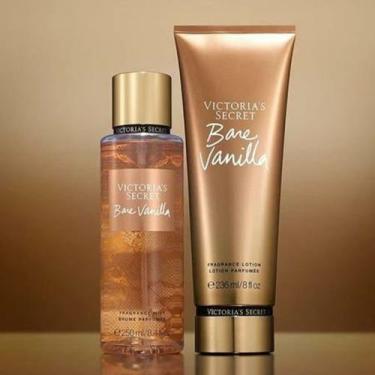 Imagem de Kit Victoria Secrets Bare Vanilla Body Splash + Hidratante corporal Cl