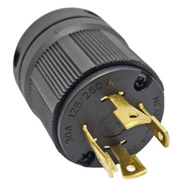 Imagem de Plug 4 Pinos Macho Geradores a Gasolina e Diesel - Gmeg