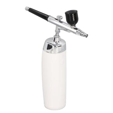 Imagem de Cordless Airbrush Kit Portátil Pistola USB Carregamento Estética Handheld Airbrush Com Pintura Cup Dropper para Maquiagem Nail Art (Branco)