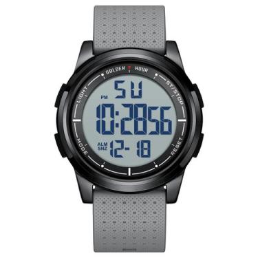 Imagem de Relógio Golden Hour, ultrafino, à prova d'água, digital masculino, cin