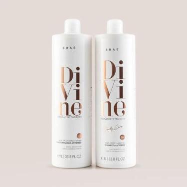 Imagem de Kit Braé Divine Shampoo 1L + Condicionador 1L (2 Produtos)