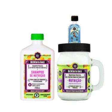 Imagem de Kit Lola Bemdita Ghee Nutrição Sh 250ml + Masc 350ml + Danos Vorazes Ó