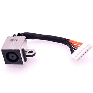 Imagem de Deal4GO Substituição da porta de carregamento do cabo do conector de alimentação CC para Dell Inspiron 17R 5720 7720 N5720 N7720 09J29V DD0R09AD000