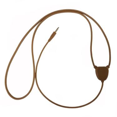 Imagem de Transmissor indutivo sem fio Invisible Skin com plugue de 3,5 mm - transmissão de áudio para micro fone de ouvido (não incluído) para conversas de voz discretas e música - sem função de microfone