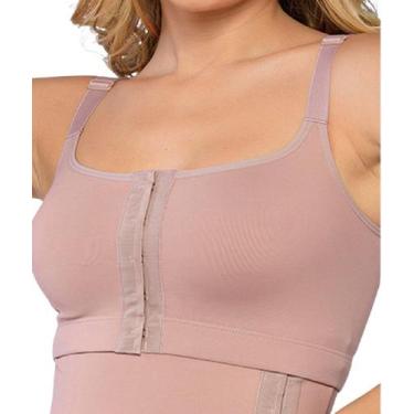 Imagem de Sutiã Abertura Frontal Top Control Love Secret 831100, Marrom-claro, G