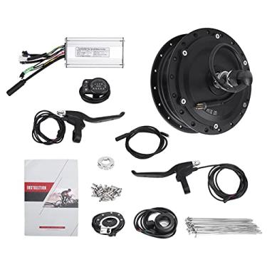 Imagem de Kit de Conversão para Bicicletas Elétricas 36V 500W, Motor do Cubo da Roda Dianteira Com Medidor de Exibição KT-900S Alavanca do Freio Sensor de Assistência de Velocidade (Raios