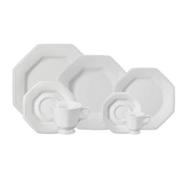 Imagem de Aparelho Jantar, Chá e Café 42 Peças Porcelana Schmidt - Mod. Prisma 0