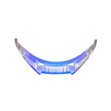 Imagem de K6 Spoiler Refit para AGV K6 Spoiler traseiro decoração acessórios de capacete (Revo Clear Blue)