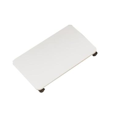 Imagem de YAYAOVP-24927 Suporte para CPU Suporte de CPU sob a mesa PC Torre Suporte de PC móvel com 4 rodas rodízios para mesa de jogos, acessórios de PC, suporte de torre de computador (branco)