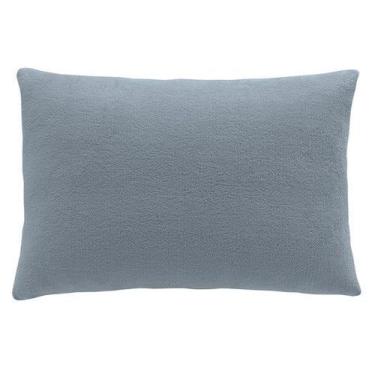 Imagem de Fronha Plush Inove Liso 50x70 Azul Céu Hedrons