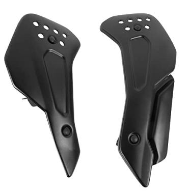 Imagem de Lorababer Motocicleta Alumínio Bellypan Inferior Motor Spoiler Carenagem Proteção Compatível com T-Riumph Trident 660 2021 2022 2023 Belly Pan Chassis Shroud Body Frame Kit (Preto)