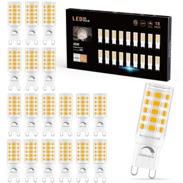 Imagem de Lâmpada LED Sailstar G9 regulável 4 W 2700 K, branca macia e quente, p