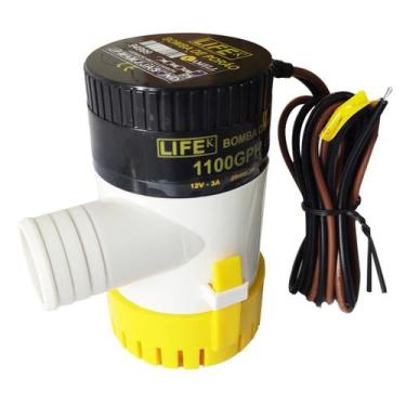 Imagem de 1817 Bomba de Porão Life K 1100GPH 12 V Submersível Com Saída Água