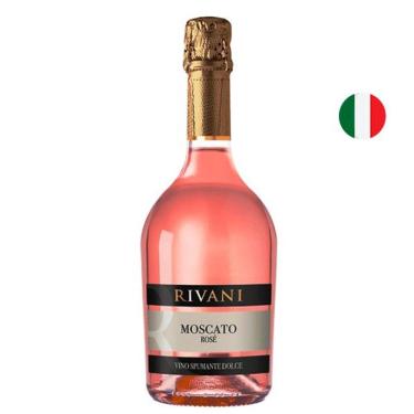 Imagem de Espumante Italiano Rivani Moscato Rosé