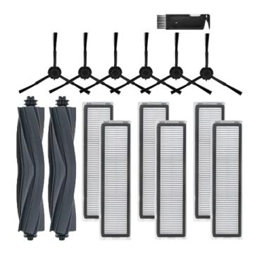Imagem de Roller/Side Brush Accessories Compatible With Dreame D10s / D10s Pro Robot Vacuum Cleaner Wahable Hepa Filter Mop Cloth Rags Replacement(Set20)
