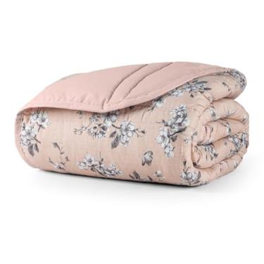 Imagem de Edredom Casal Queen 2.40x2.20 Micropercal 200 Fios (01 Peça) (DÁLIA)