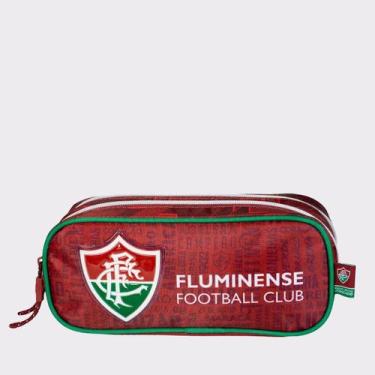 Imagem de Estojo Fluminense Duplo Juvenil Vermelho - Xeryus, Único