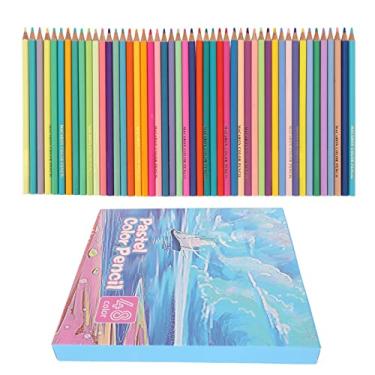 Imagem de Conjunto de lápis de cor Vibrantes pré-afiados em madeira maciça Esboço Desenho Lápis de arte para crianças Adultos Iniciantes Escola Escritório em casa Projetos DIY 36 ou 48 (48 cores)