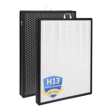 Imagem de Filtro de substituição EverestAir-RF compatível com purificador de ar LEVOIT EverestAir, filtro de carbono ativado HEPA verdadeiro H13, pacote com 2