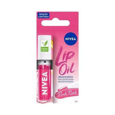 Imagem de Brilho Labial Nivea Lip Oil Pink Rock