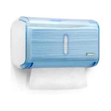 Imagem de Porta Papel Toalha Dispenser Papeleira Premisse Azul Urban