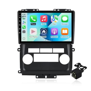 Imagem de Rádio estéreo 2+64G Android 14 Double Din para Nissan Frontier Xterra 2009-2012 com rádio com tela sensível ao toque de 9 polegadas embutido sem fio Carplay/Android Auto/GPS/Bluetooth/FM/AUX-in/SWC