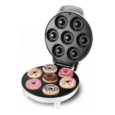 Imagem de permitindo que você prepare até 7 mini rosquinhas de uma só vez,*Mini Máquina de Fazer Donuts 7 Furos