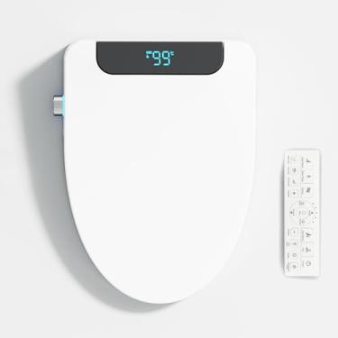 Imagem de Assento sanitário inteligente para bidê com visor digital de temperatura